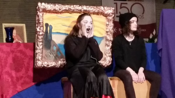 'El Grito' de Edvard Munch en el Concierto de las Velas de Santísimo Redentor.